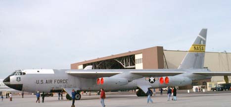 NB-52B, 52-0008 at Edwards AFB Open House, November 13, 1977