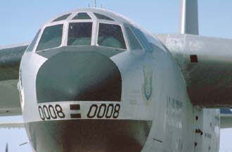 NB-52B, 52-0008 at Edwards AFB Open House, November 9, 1986