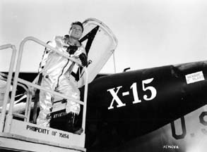David McLean publicity still from the movie "X-15"