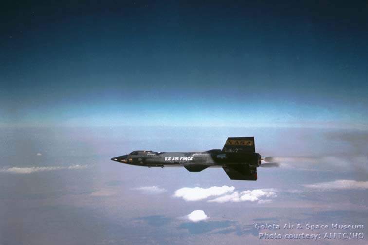 X-15-3 immediately after launch