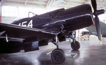 F2G-1 BuNo 88454 N4324, Champlin Fighter Museum, March 25, 1985