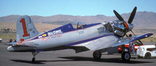 F4U Super Corsair N31518, Reno Air Races, September 15, 1991