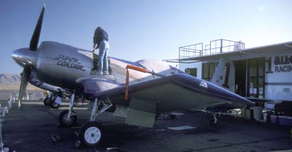 F4U Super Corsair N31518, Reno Air Races, September 20, 1992