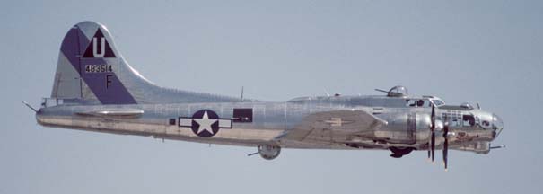 B-17G, N9323Z Sentimental Journey at Phoenix 500 Airshow on March 31, 1996