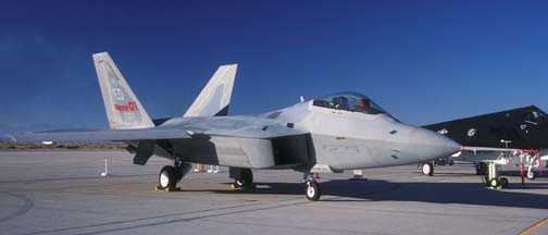 Goleta Air and Space Museum: Pre-Production Lockheed-Martin F-22 Raptors
