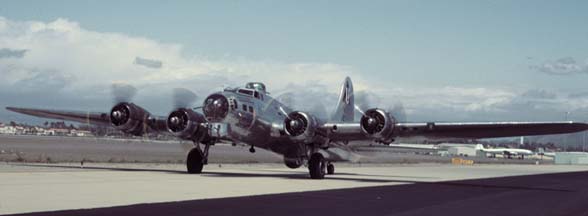 B-17G, N9323Z Sentimental Journey at Camarillo, CA on May 16, 2000