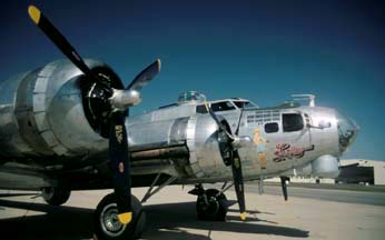 B-17G, N9323Z Sentimental Journey at Santa Barbara on May 22, 2001