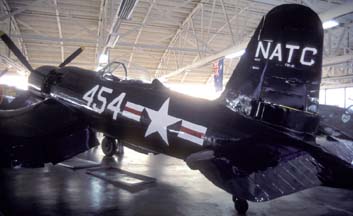 F2G-1 BuNo 88454 N4324, Champlin Fighter Museum, March 2, 2002