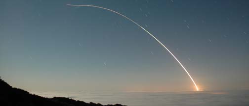 Minuteman III launch, September 14, 2005