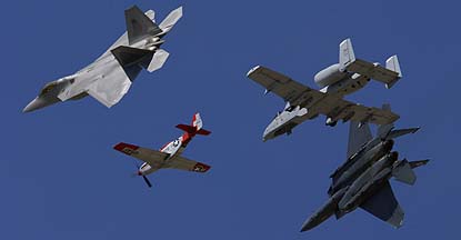 Naval Air Station Point Mugu Airshow, March 31 - April 1, Flying Displays