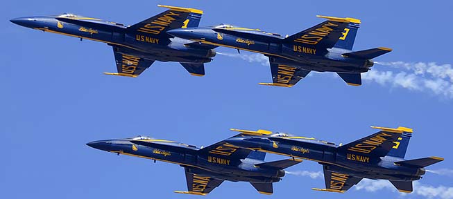  Blue Angels at Naval Air Facility el Centro, February  19, 2015